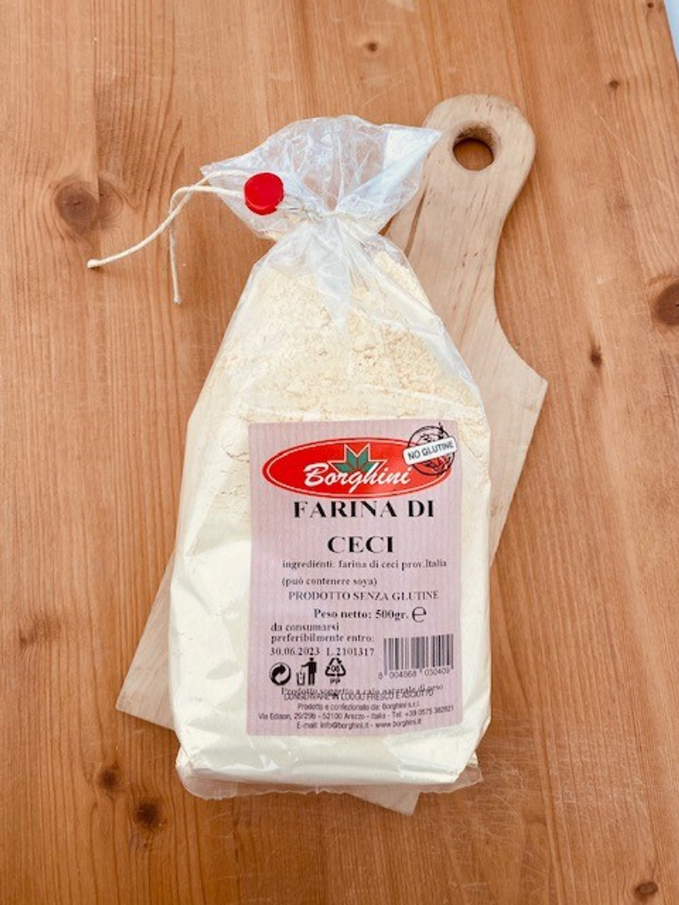 Chick Pea Flour from Borghini of Arezzo Gluten Free UK ONLY