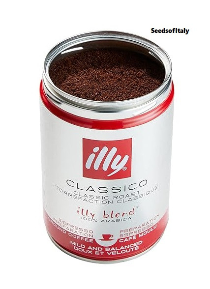 Illy Coffee 250g Tin Ground Classico