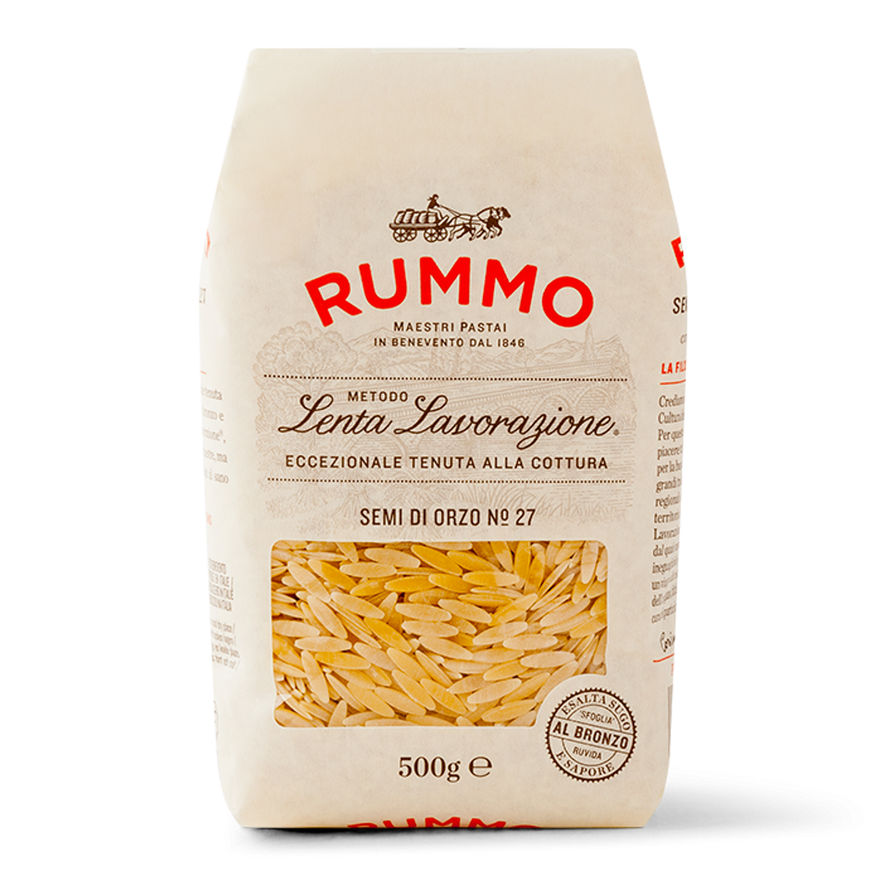 SEMI DI ORZO  Pasta Rummo - Lenta Lavorazione