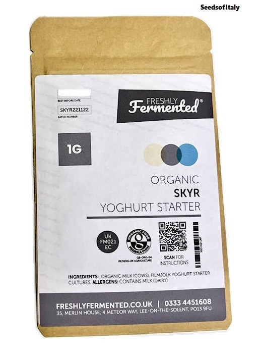 Organic Skyr Yoghurt Starter