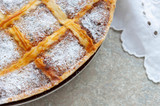 Neapolitan Pastiera Easter Cake by Franco and Ann Taruschio, founders of the Walnut Tree Inn