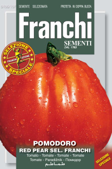 Tomato Red Pear Franchi Of Bergamo (A) Solanum Lycopersicum L.