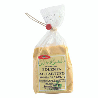 Black Truffle Polenta 350gr *Gluten free*