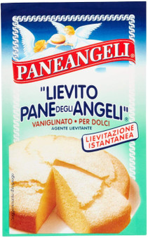 Paneangeli vanilla raising agent lievito vanigliato per dolci 10 sachets x 16g