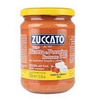 Zuccato Pasta Sauce- Ricotta e Pecorino Romano DOP - 350ml