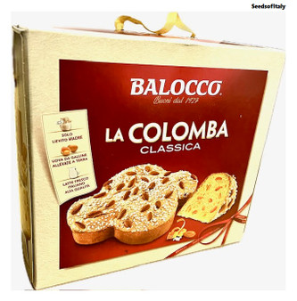 Balocco Classic Easter Colomba (Dove Shaped) Cake 1kg