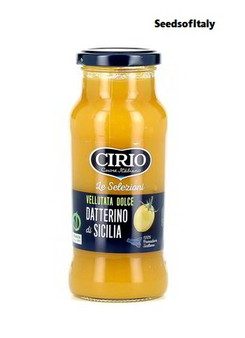 Passata, Yellow Sicilian Tomato Sauce "Datterino Giallo" 350g