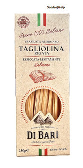 Durum Wheat Tagliolina Rigata Pasta with Salmon 250g