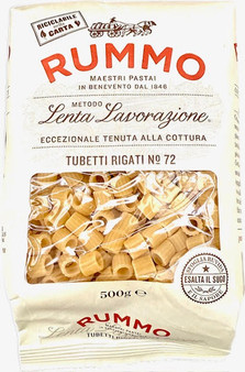 Rummo Tubetti Rigati No.72 Pasta 500g