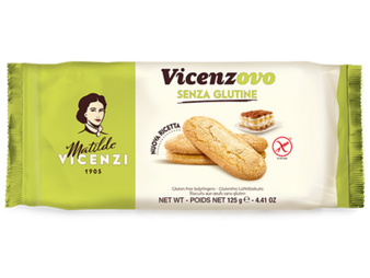Gluten Free Savoiardi Biscuits for Tiramisu' by Vicenzi 1903