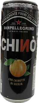 San Pellegrino  Chino' 33cl Cans (con chinotti di Sicilia)