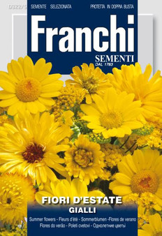 Fiori Gialli - Yellow Annual Flowers *Short Date* exp 06/2026