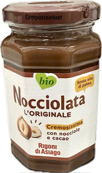 Rigoni di Asiago Bio Nocciolata 250g Organic Chocolate & Hazelnut Spread GLUTEN FREE