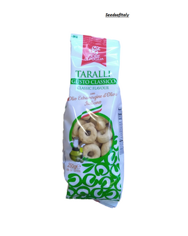 Fiore di Puglia -  Taralli -Classic Flavour with Olive Oil 250g SPECIAL OFFER WAS £1.75 NOW ££1.19 Fiore di Puglia -  Taralli -Classic Flavour with Olive Oil 250g SPECIAL OFFER WAS £1.75 NOW ££1.19
