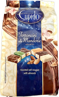 Cupido Torroncini Morbidi alla Mandorla Misti - Soft Mini Almond Nougat mix 90g