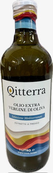 Qitterra Extra Virgin Olive Oil 1litre For Cooking or Salads "New in Stock"