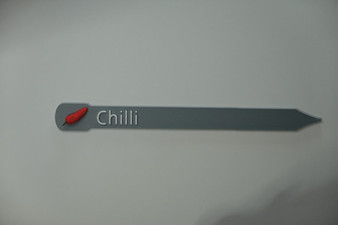 Plant and Herb Marker Tag - Biodegradable- CHILLI