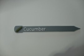 Plant and Herb Marker Tag - Biodegradable - CUCUMBER