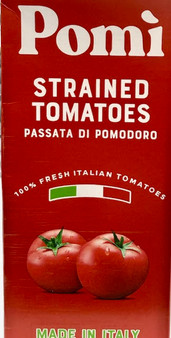 Pomi' Strained Tomatoes Passata di Pomodoro 1 litre