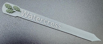 Plant and Herb Marker Tag - Biodegradable - WATERCRESS
