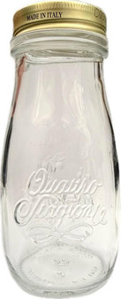 Bormioli single 40cl Passata bottle with lid