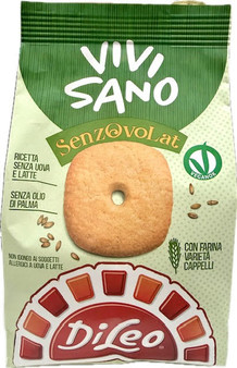 Di Leo Vivisano Lactose Free / Vegan chocolate chip Italian Biscuits 500g