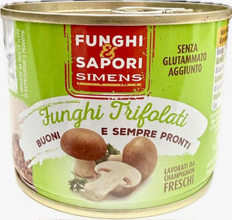 Sapori Simens Funghi Trifolati (Sliced Mushrooms in Herbs) 180g