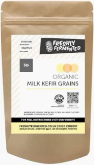 Organic Freeze Dried Milk Kefir Grains