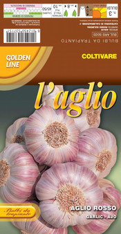 Red Garlic Rossa Abruzzese (A) Allium Sativum L.
