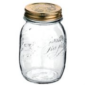 Bormioli case 12X1L preserving jar with lids