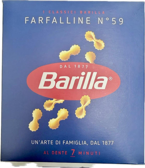 Barilla Semolina Pasta Farfalline 500g N.59