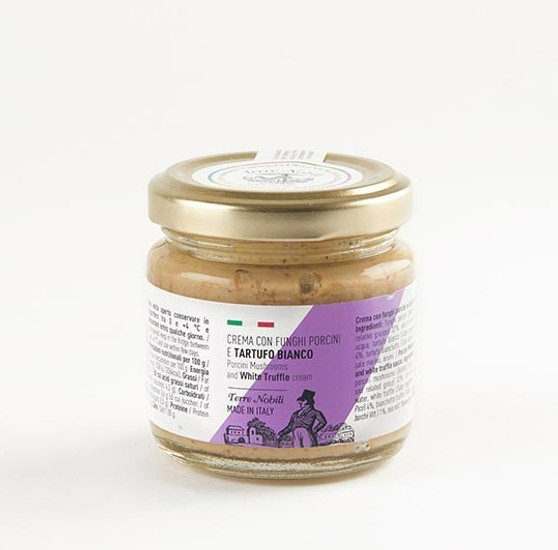 Porcini mushroom and white truffle cream 80g