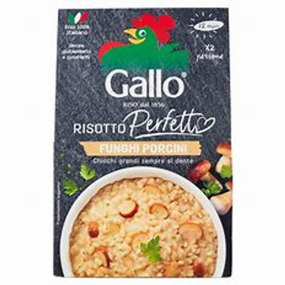 Gallo Risotto Porcini Mushroom  175g / 2 portions