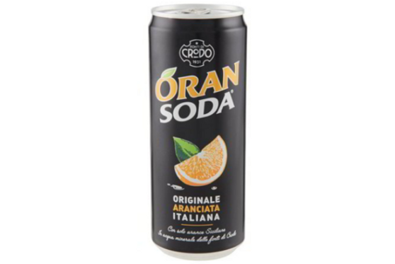 Crodo Lemon Soda Orange Drink 33cl (Available in store only)