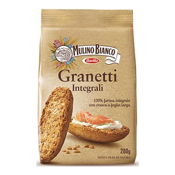 Mulino Bianco Wholemeal Granetti Crispbreads 280gr