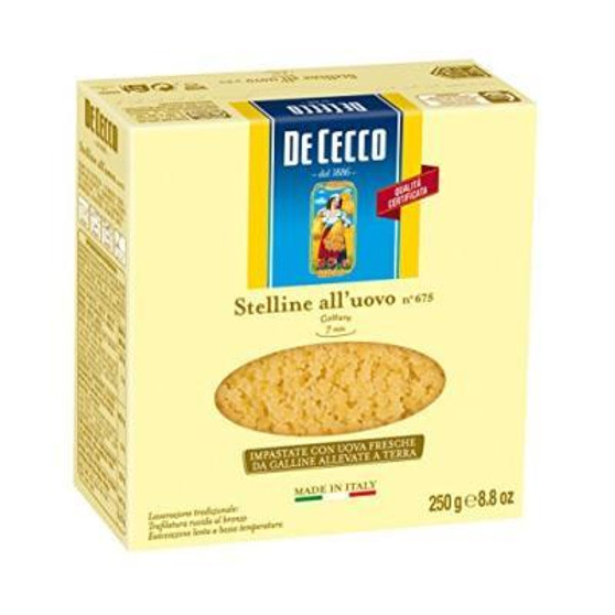 De Cecco Stelline All'Uovo (LITTLE STARS) Pastina for minestrone 250g