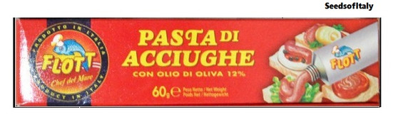 Anchovy Paste with 8% Olive Oil 60g