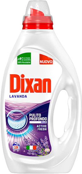 Dixan Lavender ( x19 washes) Laundry Detergent 855ml