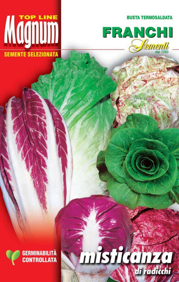 Mixed Cutting Radicchio's And Chicories Restaurateurs Pack 30g