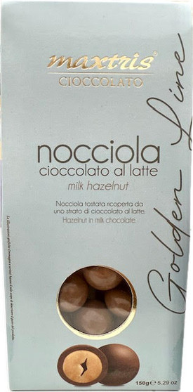 Dragees-Confetti Toasted Hazelnut in Milk Chocolate 150g *GLUTEN FREE*