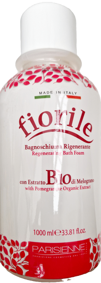 Fiorile Regenerating Bath Foam with Organic Pomegranate extract 1000ml