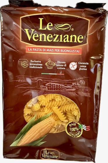 Le Veneziane Fusilli (Eliche) Corn Pasta Gluten Free Egg Free 250g