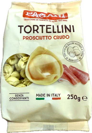 Pagani Tortellini Filled with cured Ham 250g