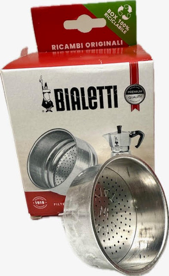 Bialetti Moka Pot Funnel Filter (Filtro ad Imbuto) 2 Cups