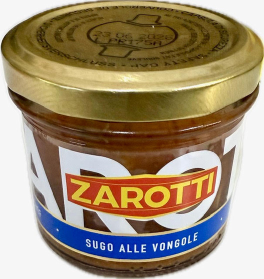 Zarotti Clam Sauce 110g Zarotti Clam Sauce 110g