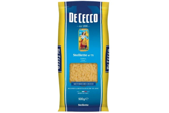 De Cecco Stelline All'Uovo (LITTLE STARS) for Minestrone 500g
