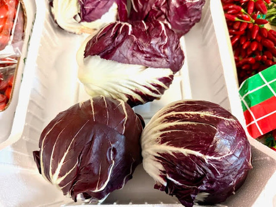 Fresh Vegetables Radicchio Round
