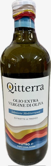 Qitterra Extra Virgin Olive Oil 1litre For Cooking or Salads "New in Stock"