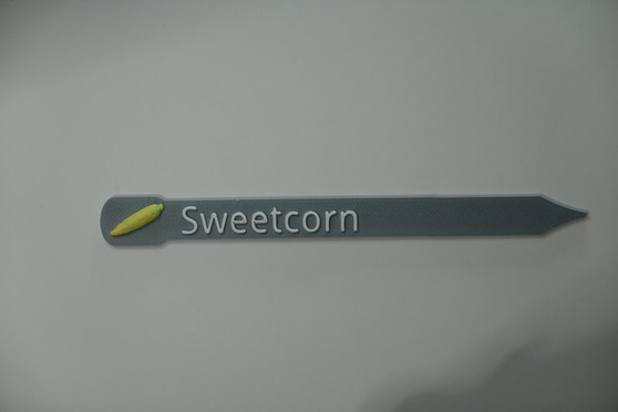Plant and Herb Marker Tag - Biodegradable -SWEETCORN