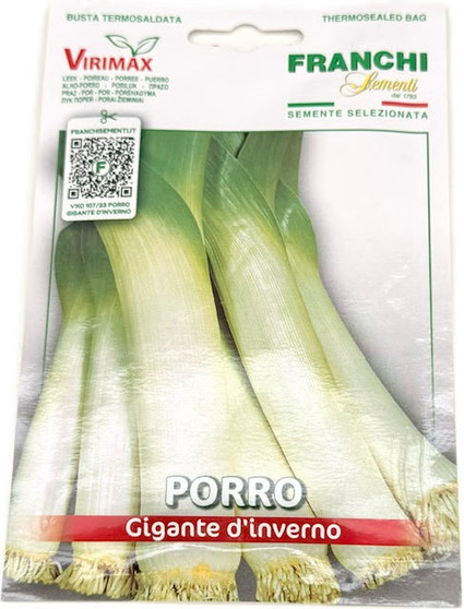 Leek Gigante D'Inverno (A) Allium porrum L. VX
